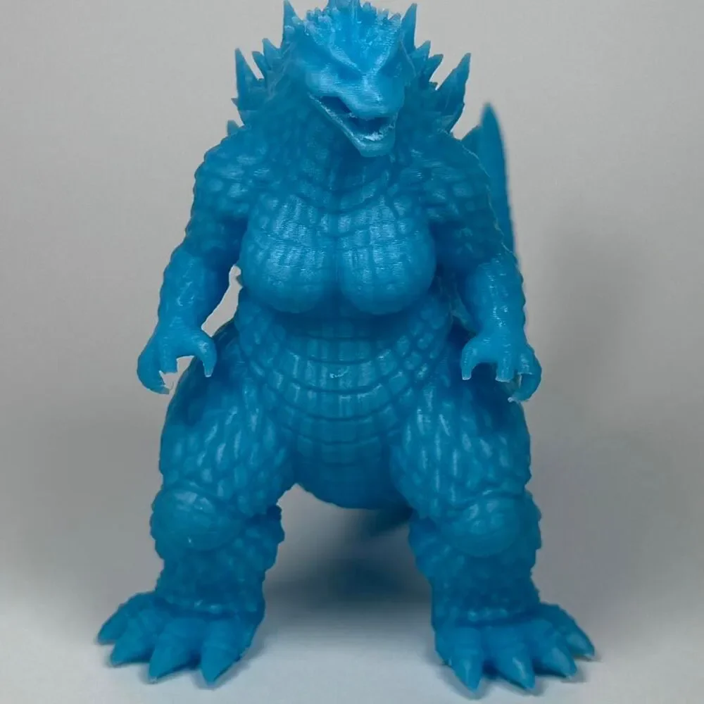 Exclusive Glow in the Dark FEMALE Godzilla figure BRIDE OF GODZILLA